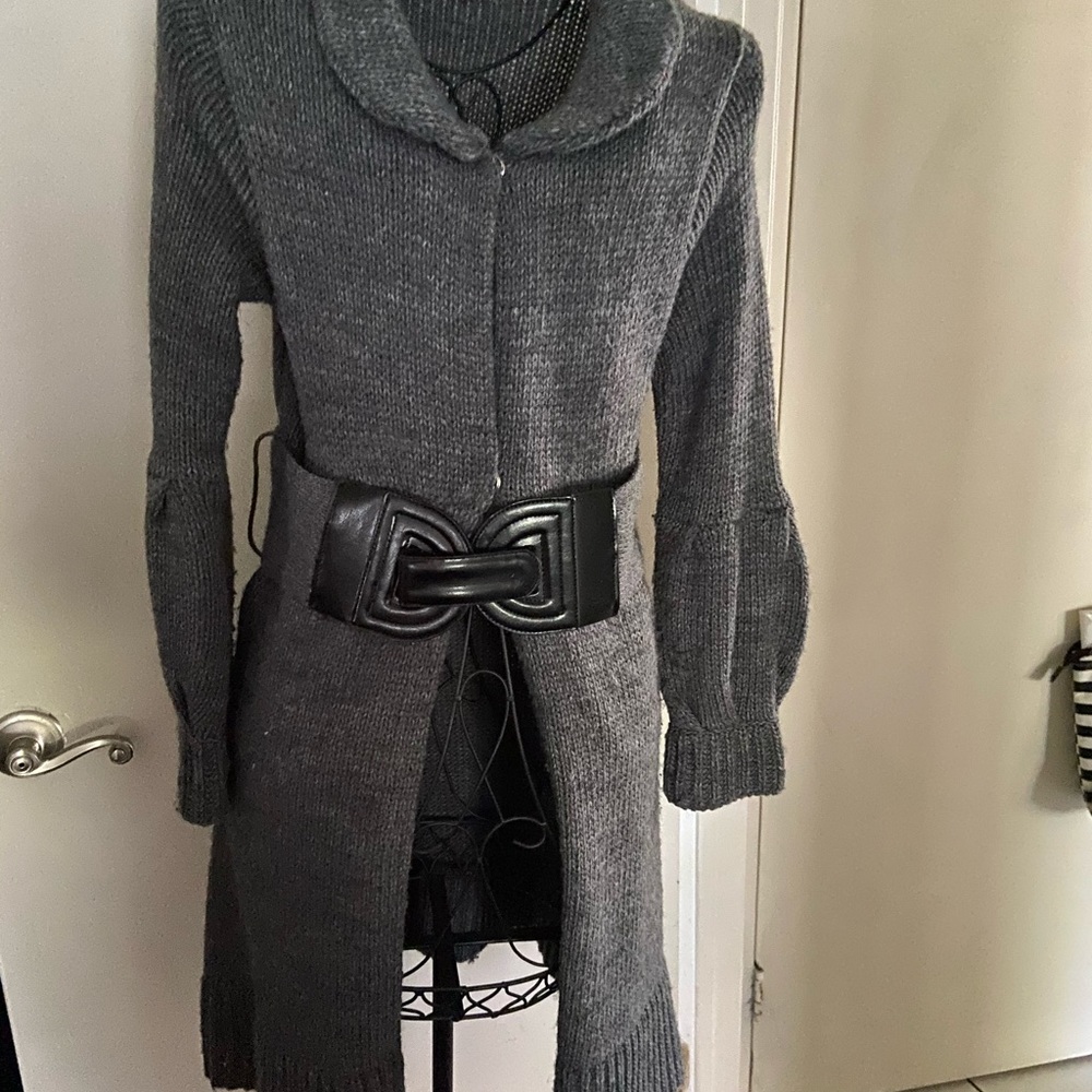 A long sweater